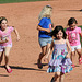 Kids Running The Bases at Hohokam Stadium (0750)