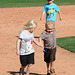 Kids Running The Bases at Hohokam Stadium (0809)