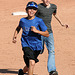 Kids Running The Bases at Hohokam Stadium (0822)