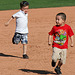 Kids Running The Bases at Hohokam Stadium (0835)