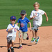 Kids Running The Bases at Hohokam Stadium (0839)
