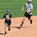 Kids Running The Bases at Hohokam Stadium (0771)