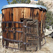 Desert Queen Ranch Tack Storage Made From Two Cyanide Tanks (2545)