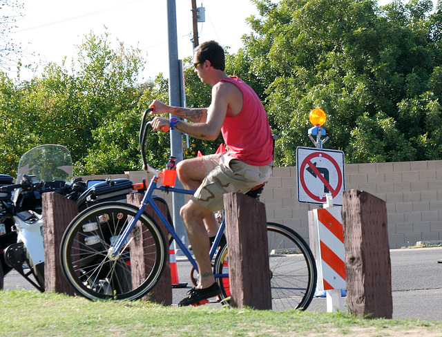 Postgame Bicyclist (0889)