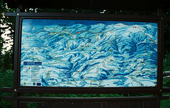 Krkonose Map, near Stepanska, Liberecky Kraj, Bohemia(CZ), 2007