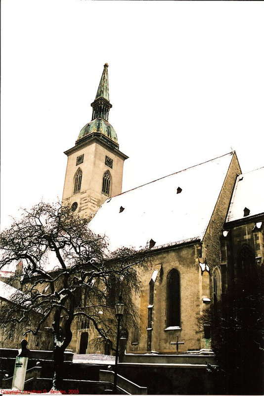 St. Martin's Cathedral, Picture 2, Bratislava, Slovakia, 2005