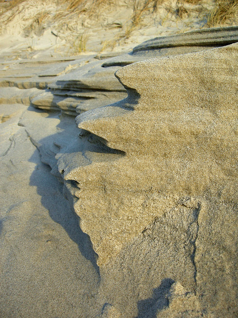 Sand geschliffen