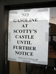 No Gas At Scotty's Castle (8727)
