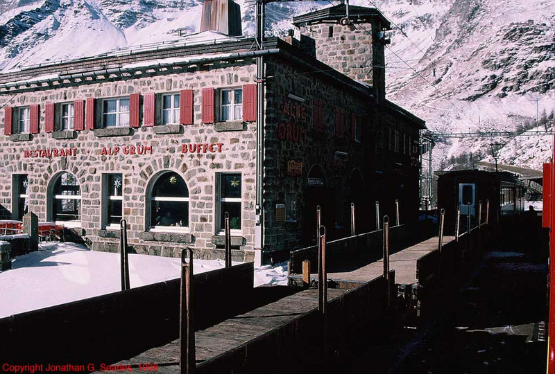 Alp Crum Buffet, Ospizio Bernina, Switzerland, 1998