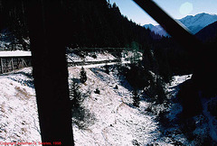 Swiss Railway Snow Shed, Picture 3, Switzerland, 1998