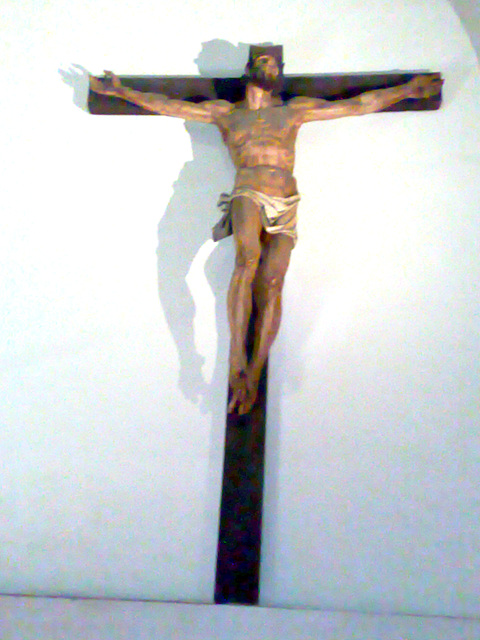 Catedral de Pamplona. Cristo gótico.