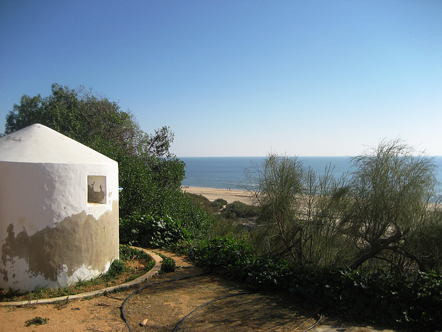 Algarve, sea view from Resort Praia Verde
