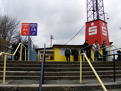 Stairway to Tivoli soccer ground in Aachen