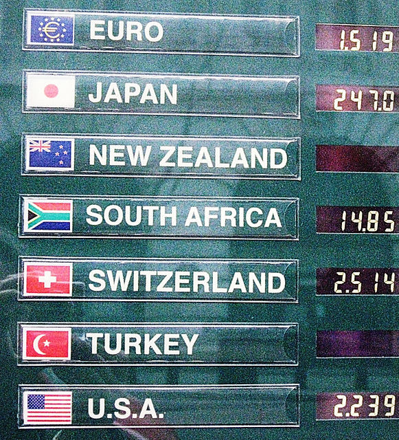 Rates of exchange