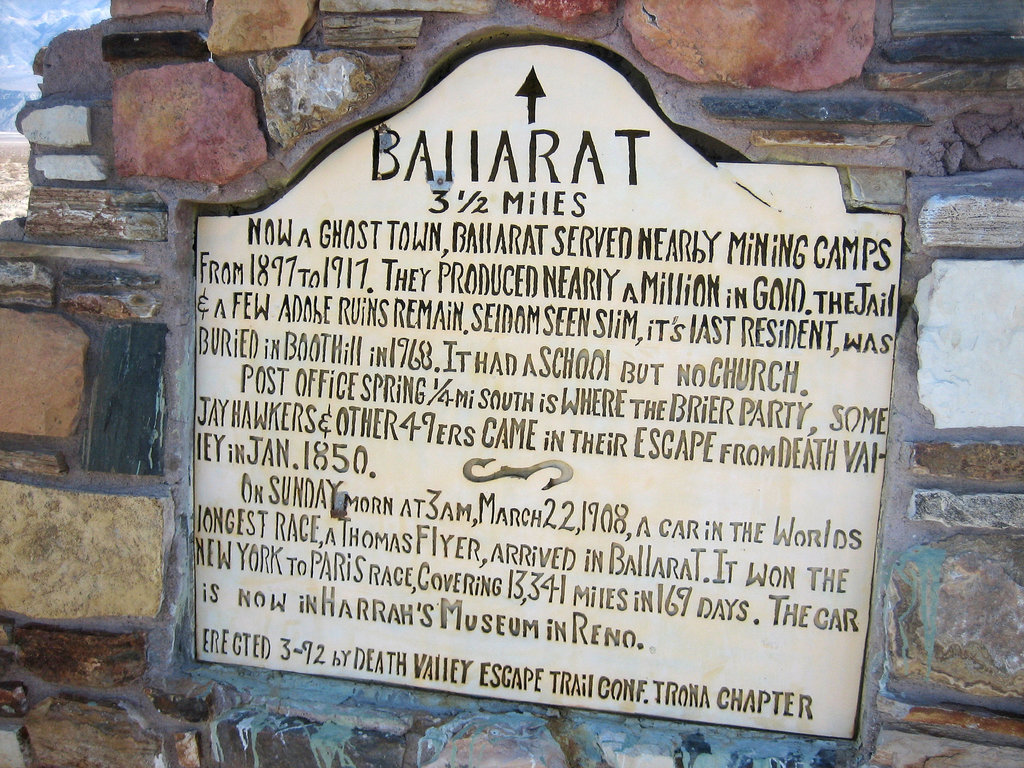 Ballarat Plaque (8600)