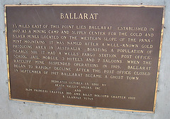 Ballarat Plaque (8602
