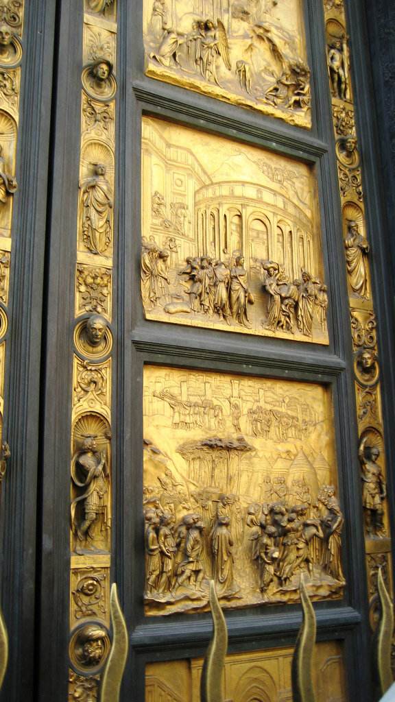 Florence, Baptistery golden gate