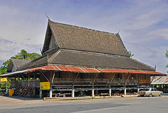 Wooden house in Saen Saep