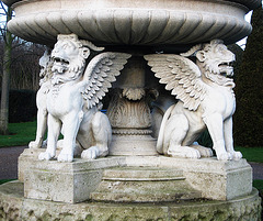 Winged lions