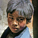 A boys portrait in Mustang town