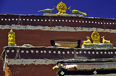 Gable of the Namgyal Gompa