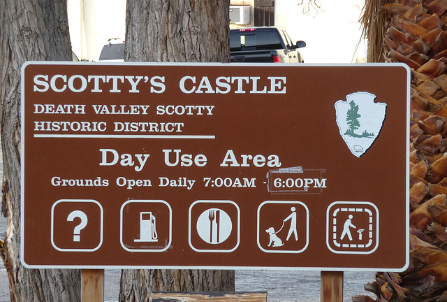 No Gas At Scotty's Castle - Or Is There? (3500)