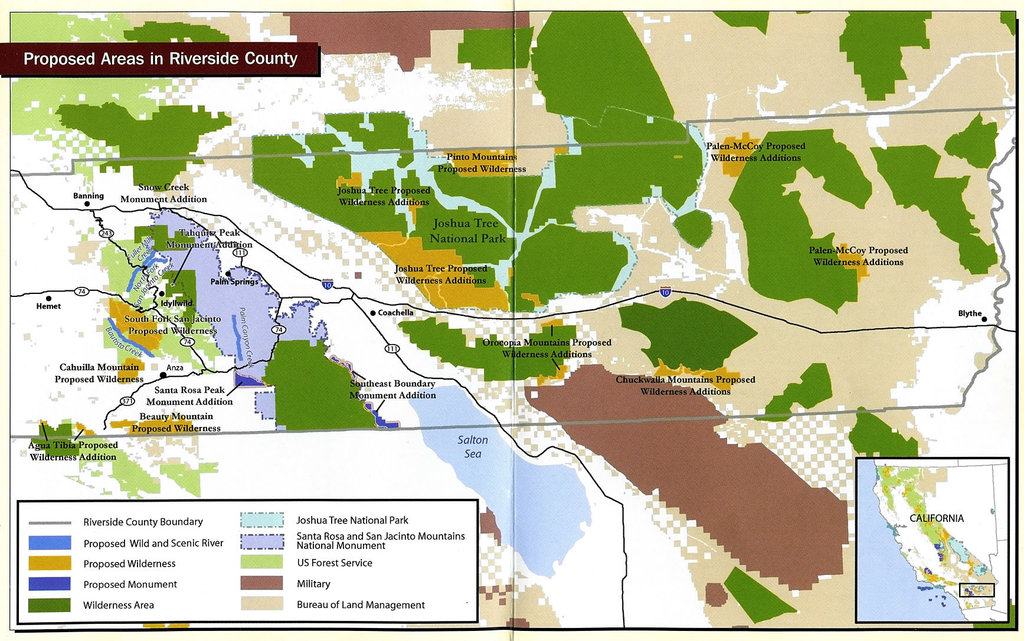 Riverside County Wilderness Areas