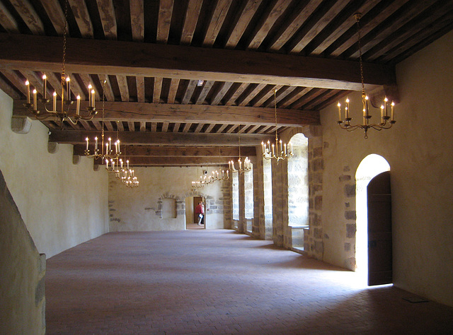 Château de Blandy - La salle de l'auditoire