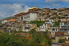 View to the Songzanlin Monastery complex