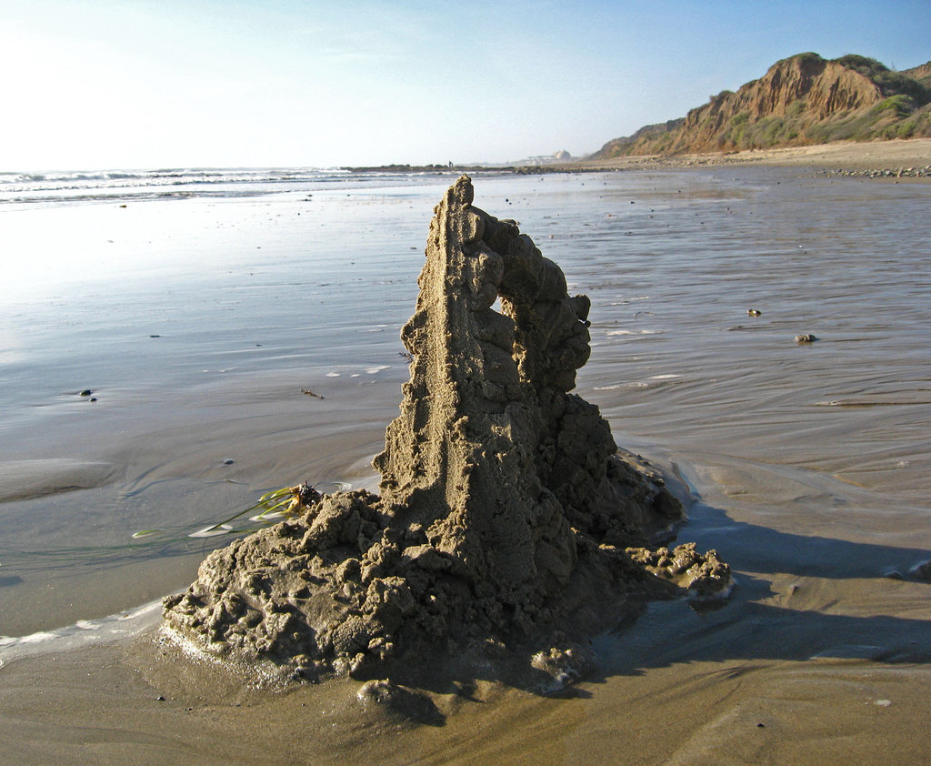 Melting Sand Castle (1350)