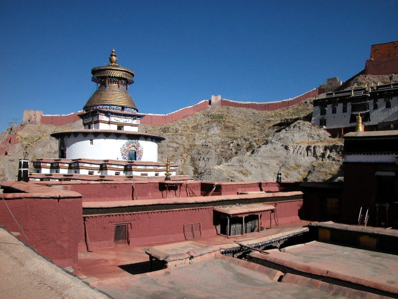 Kumbum Stupa in Gyantse