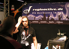 Musikmesse 08 - regioactive.de-Stand