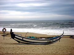 Praia de Mira, handmade fishing boat