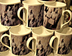 Terracotta army cups