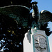 Lisboa, the bronze royal eagles still fly over the fatherland