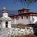 The Paro Dzong from northern side