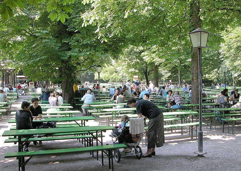 Englischer Garten (München)  von Fritz  Geller- Grimm