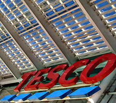 Tesco roof detail