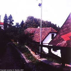 Houses Near Hasek Museum, Lipnice nad Sazavou, Kraj Vysocina, Bohemia(CZ), 2007