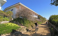 Bike Path Along San Clemente Beach (7073)