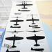 Japanese Aircraft Silhouettes (1422)