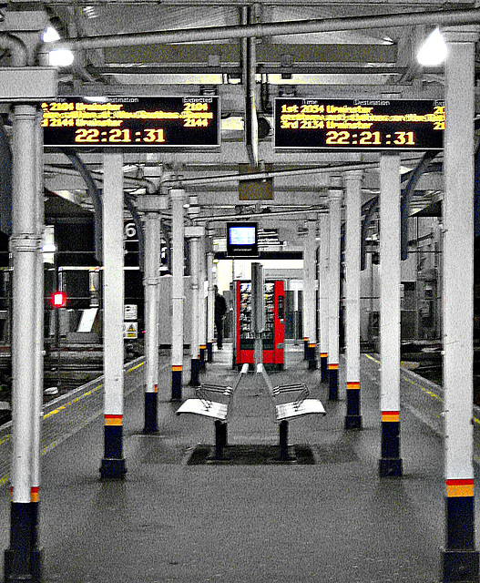 Platform 6  - late night
