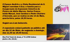Painting Exhibition, Lisboa, 2008 May 14 - 28, invitation