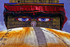 The eyes of Buddha