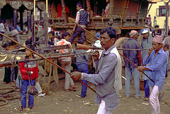 Scene at the Janmaadya Jatra festival