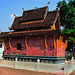 The Red Chapel in Wat Xieng Thong
