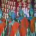 Buddha statues inside the Carriage House