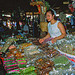 Inside Talat Dala market hall in Luang Prabang