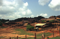 Other village beside the highway