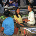 At the market in Viengxay
